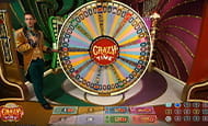 Das Live Dealer Spiel Crazy Time im Lapilanders.