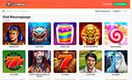 Zu sehen ist die Rubrik Neue Spiele bei LeoVegas.