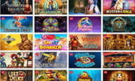 Auswahl an Slots im Maneki Spielothek.