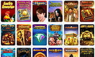 Die Slot Spieleauswahl im OhMySpins Spielothek.