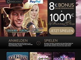 Der OVO Spielothek Willkommensbonus