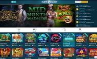 Platincasino Webseite Vorschau.