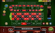 Die Spielfläche beim European Roulette von Belatra Games.