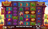 Die Ansicht des Online Slot Muertos Multiplier Megaways bei PlayOJO.