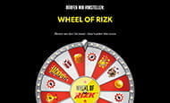 Das Wheel of Rizk ist ein tolles Belohnungssystem bei dem Preise ohne Umsatzbedingungen gewonnen werden können.
