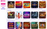 Die Spielfavoriten bei Spinz
