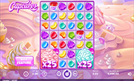 Die Ansicht des Automatenspiels Cupcakes bei StarGames.