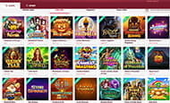 Die Slot-Startseite von CherryAutomaten präsentiert die Logos einiger beliebter Slots sowie ständig aktualisierte Liste von Gewinnern.