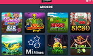 Weitere Spiele wie Bingo, die euch im Supremo Casino zur Verfügung stehen.