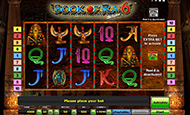 Der Online Spielautomat Book of Ra deluxe bei Tipico Games.