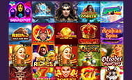 Einige der Online Spielautomaten im Turbico Spielothek.