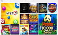Diejenigen, die gerne Keno oder Bingo spielen, finden bei ZodiacBet eine große Vielfalt vor.