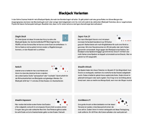 Blackjack Regeln Pdf Blackjack Regeln Pdf