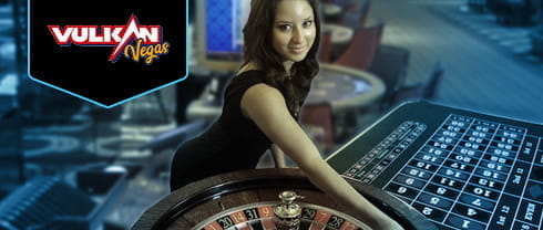 Das Bild bewirbt die tägliche Live Spielothek Lucky 8 Promotion für Live Roulette Spieler im Vulkan Vegas Spielothek.