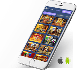 Jackie Jackpot Mobile App für Android und iOS.