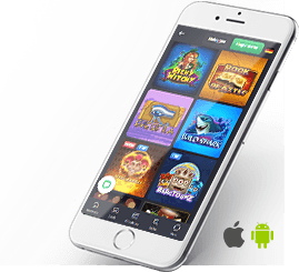 Das Joo Casino auf einem Smartphone. Verfügbar für iOS und Android Geräte.