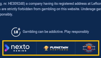 Jupi Casino Footer