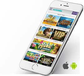 Smartphone mit der mobilen Karamba App für iOS und Android Mobilgeräte