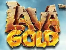 Logo des Lava Gold Slot.