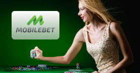 Ein Dealer im Mobilebet Live Casino.