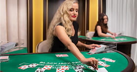 Live Dealer im Lucky Bird Casino.
