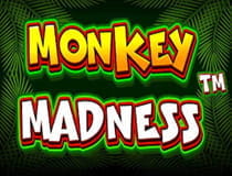 Logo des Spielautomaten Monkey Madness.