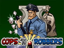 Zu sehen ist das Logo des Slots Cops 'n' Robbers.