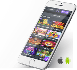 Nightrush Casino für iOS und Android.