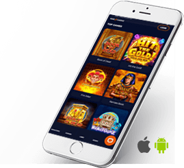 Die Nine Casino App auf einem Smartphone.