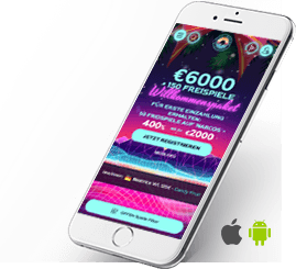 Das Ocean Breeze Casino auf einem Mobilgerät.