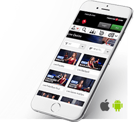 Das Pokerstars Casino für iOS oder Android auf einem Smartphone.
