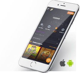 Das Bild der Praise Casino App für iOS- und Android Geräte.