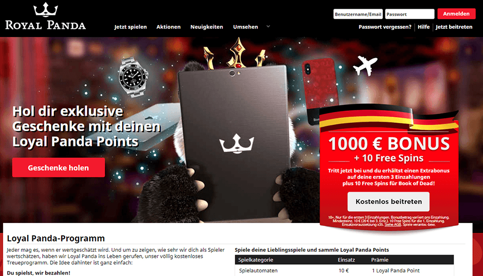 Meine Royal Panda Casino Erfahrungen Sicherheit Bonus Im Test meine-royal-panda-casino-erfahrungen-sicherheit-bonus-im-test