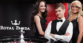 Das Bild zeigt einige der professionellen Live Dealer des Casinos.