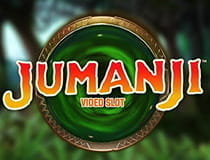 Das Bild zeigt das Logo des Slots Jumanji