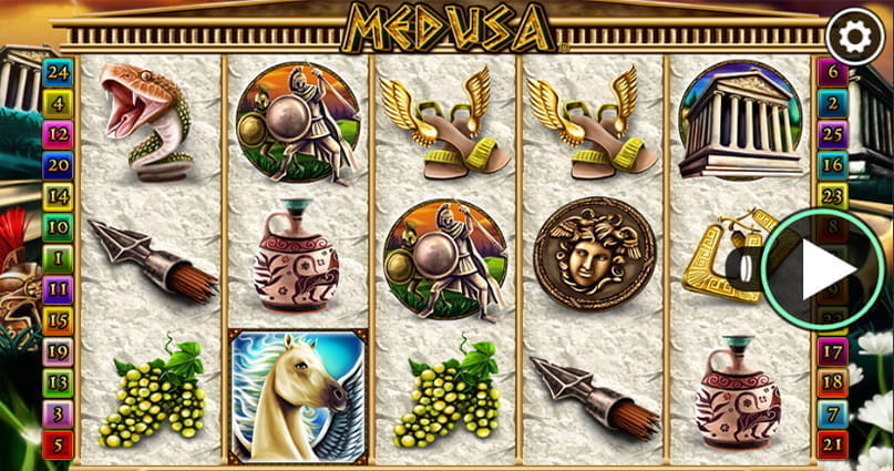 Zu sehen ist die Bedienfläche des Original Medusa.