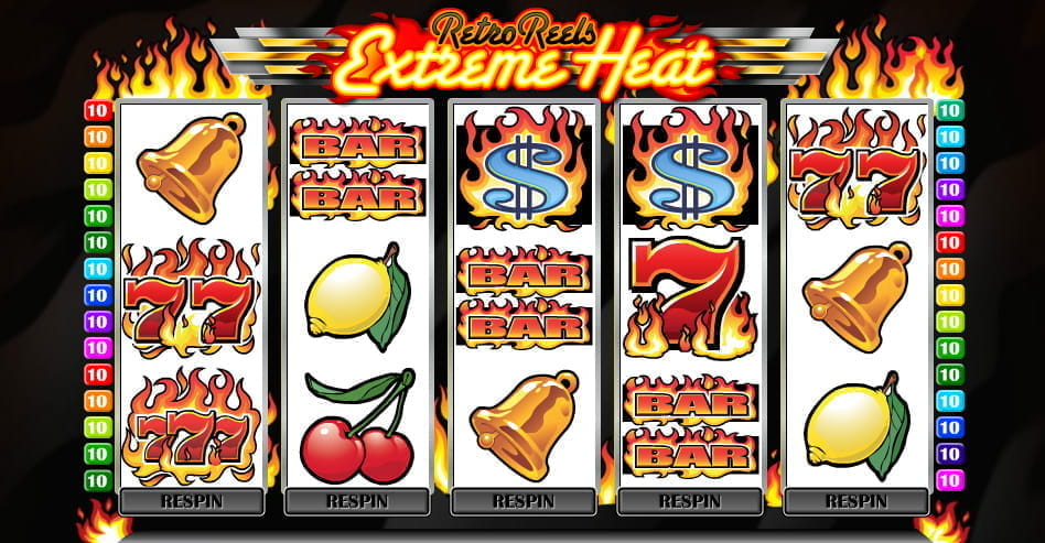 Retro Reels Extreme Heat Slot auf meiner Seite gratis ausprobieren