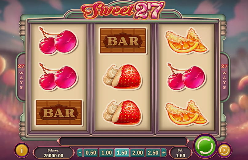 Der Ablauf des Slots Sweet 27 vom Softwarehersteller Play'n GO.