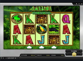 Die Bonusrunde des Amazonia Slots von Merkur