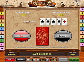 Das bekannte Novoline Risikospiel gibt es auch beim Columbus Deluxe online spielen