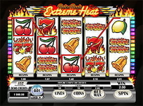 Das Respin Feature des Retro Reels Extreme Heat Slots