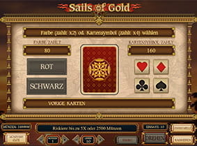 Das Risikospiel beim Lady of Fortune Slot vom Hersteller Play'n GO.