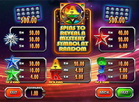 Die Spielregeln des Winstar Slots