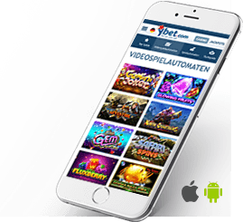Ybet mit iOS und Android mobil spielen