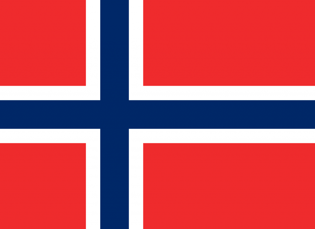 Die Norwegische Fahne
