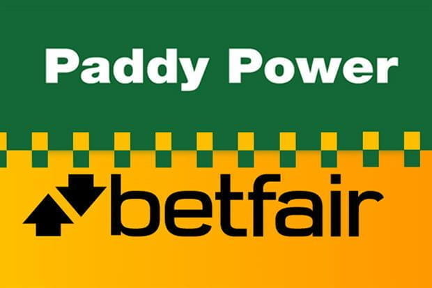Grafik von der Verschmelzung von Paddy Power und Betfair.