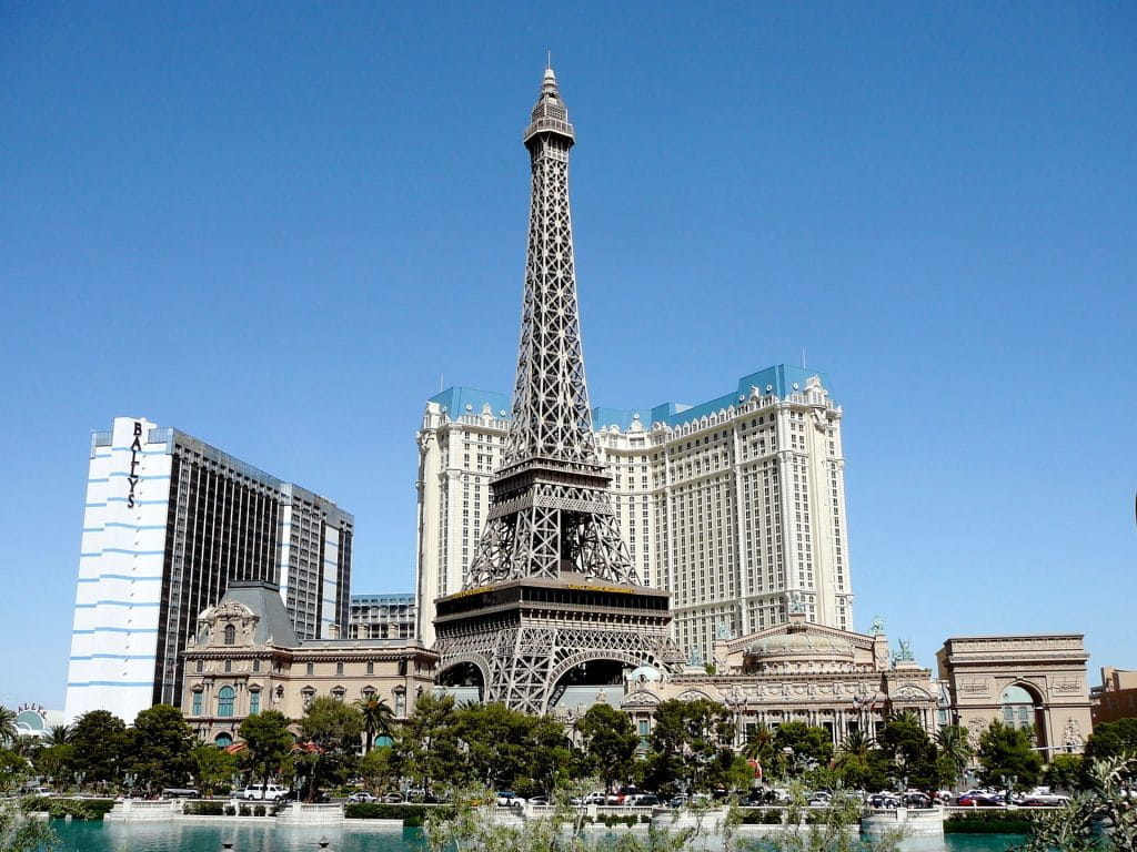 Das Paris Hotel in Las Vegas.