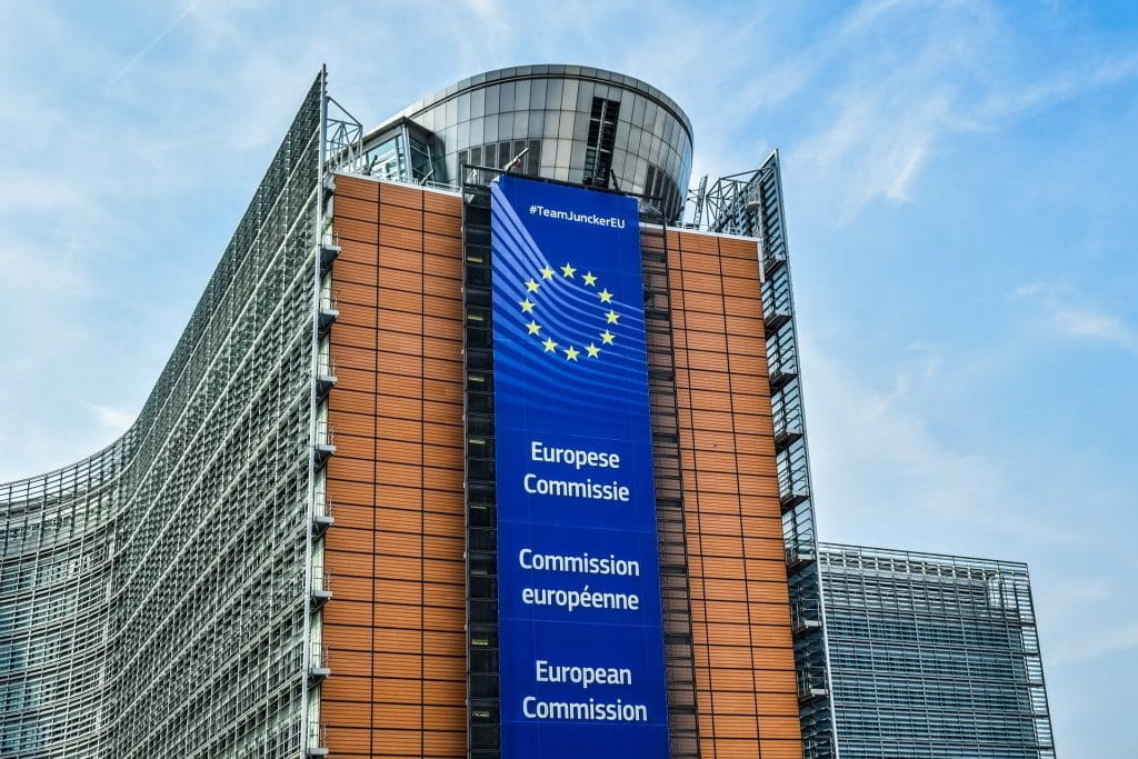 Gedung Komisi Uni Eropa di Brussel.