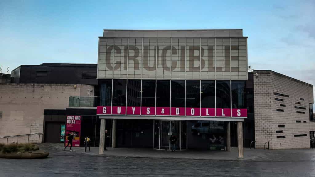 Das Crucible Theatre in Sheffield.