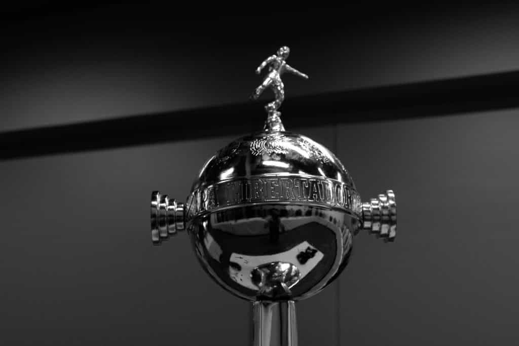 Die Trophäe der Copa Libertadores.